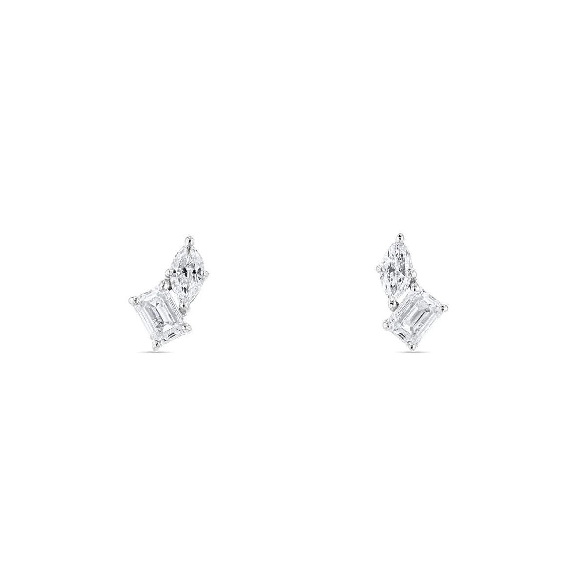Heart Cut Studs