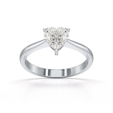 Load image into Gallery viewer, 1 Carat Heart Shape Solitaire