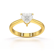 Load image into Gallery viewer, 1 Carat Heart Shape Solitaire