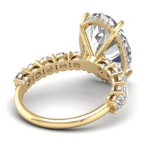 Load image into Gallery viewer, 3 Carat Oval Solitaire Ring