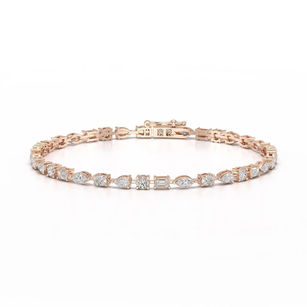 Fancy Shape Tennis Bracelet