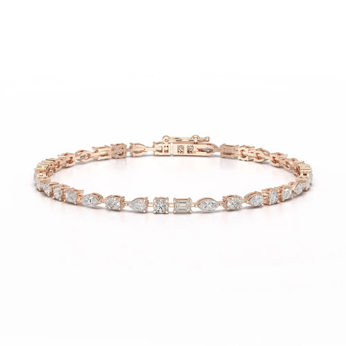 6.38 Carat Fancy Shape Bracelet