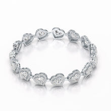 Load image into Gallery viewer, 17.4 Carat Heart Shape Bracelet