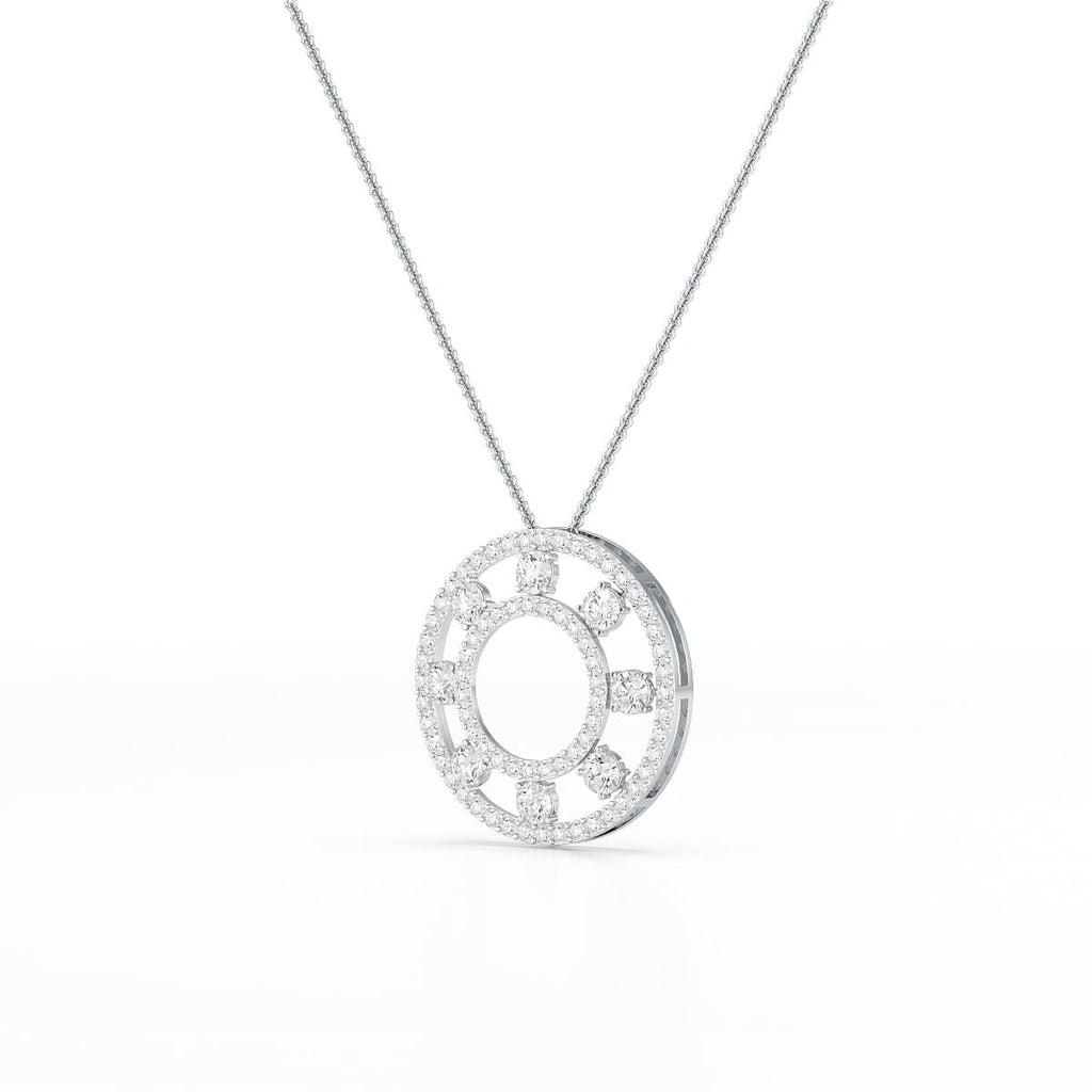 Brilliant Round Pendant