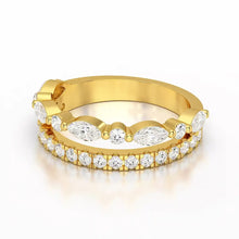 Load image into Gallery viewer, 1 Carat Marquise &amp; Round