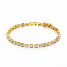 Load image into Gallery viewer, Fancy Shape Tennis Bracelet