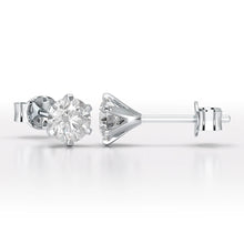 Load image into Gallery viewer, 1.68 Carat Round Studs