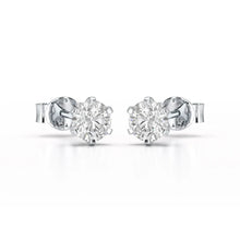 Load image into Gallery viewer, 0.87 Carat Round Studs