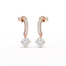 Load image into Gallery viewer, 1.41 Carat Dangle Earrings