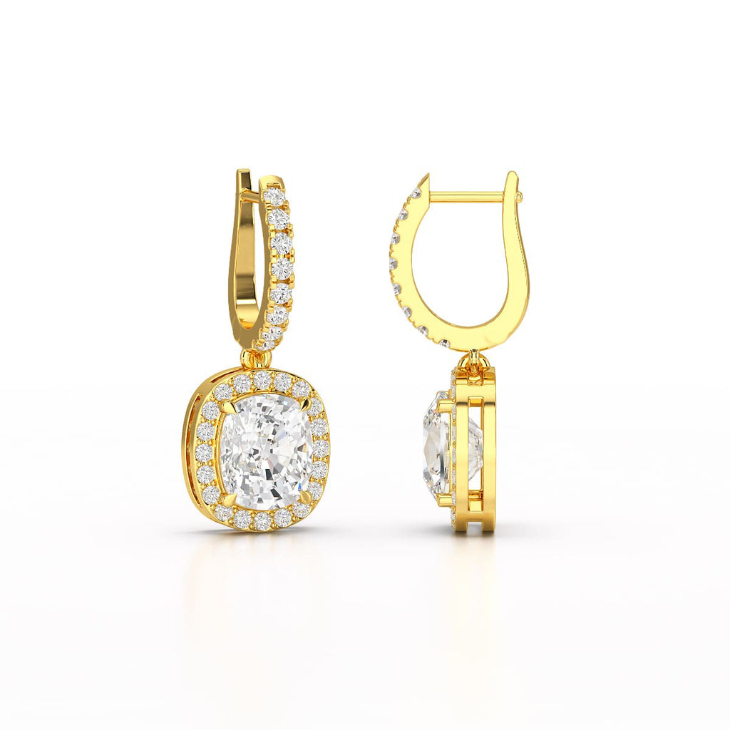 2.34 Carat Fancy Shape Earrings