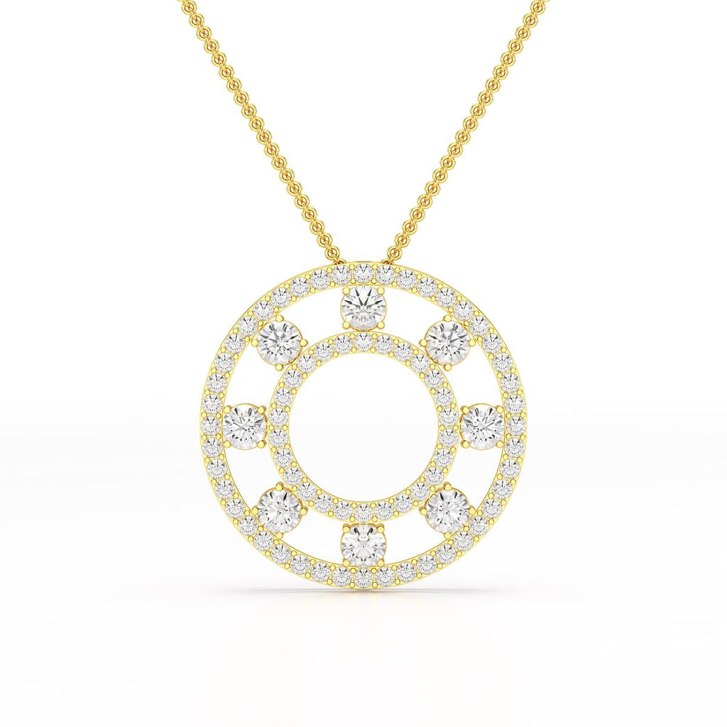 Brilliant Round Pendant