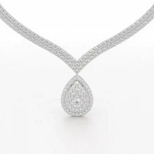 Load image into Gallery viewer, 23.5 Carat Round Diamonds Necklace