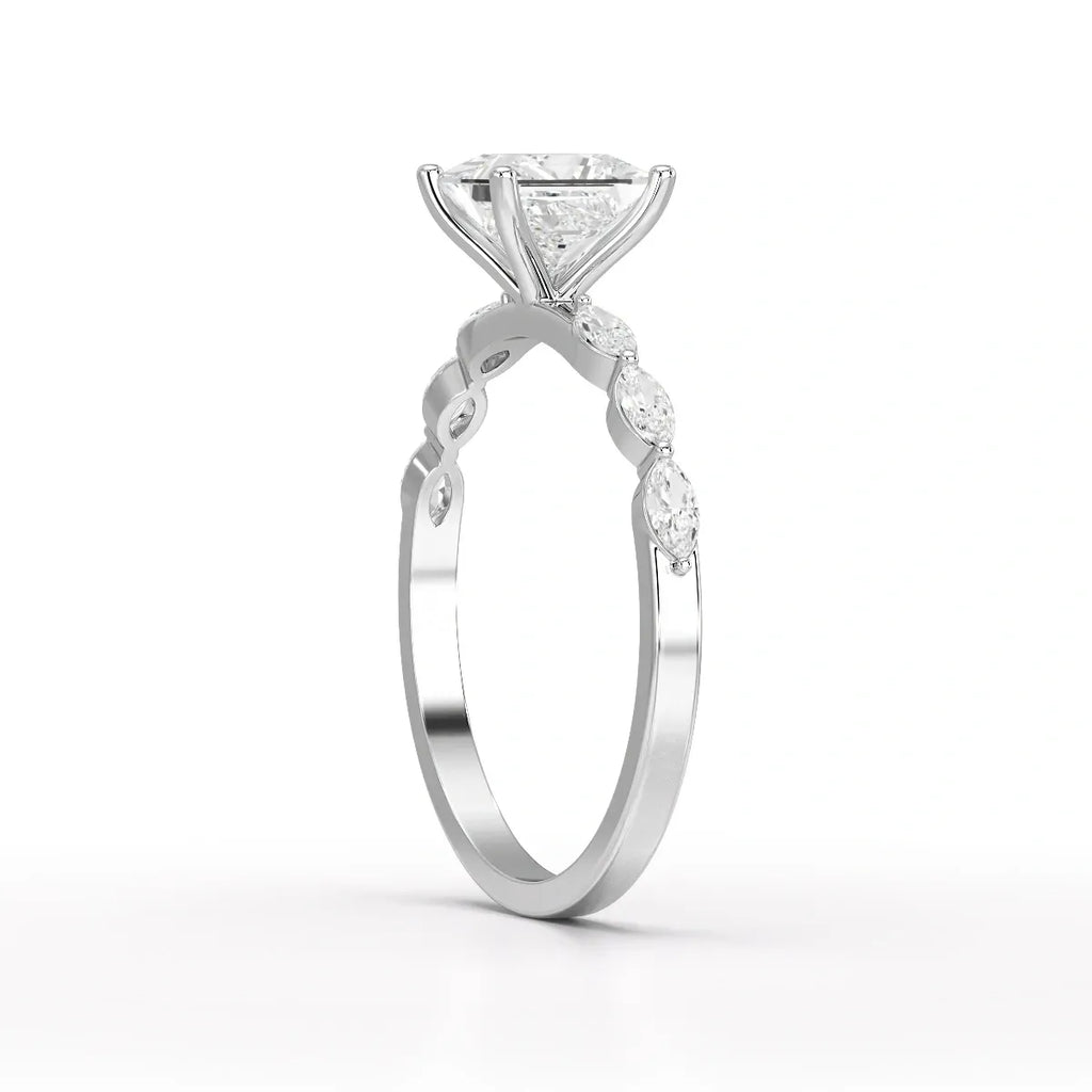 Princess & Marquise Ring