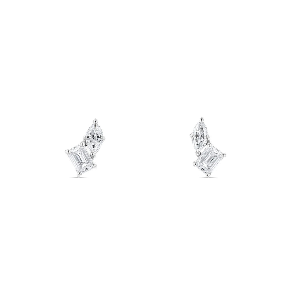 Twin Marquise Studs
