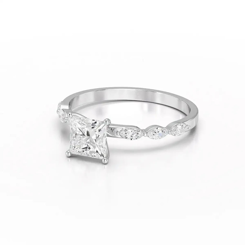 Princess & Marquise Ring