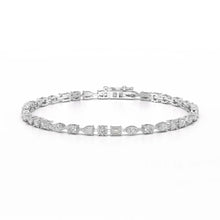 Load image into Gallery viewer, Fancy Shape Tennis Bracelet