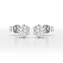 Load image into Gallery viewer, 1.68 Carat Round Studs