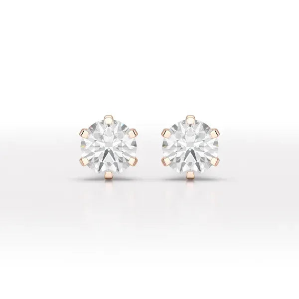 1.68 Carat Round Studs