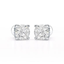 Load image into Gallery viewer, 2 Carat Round Studs