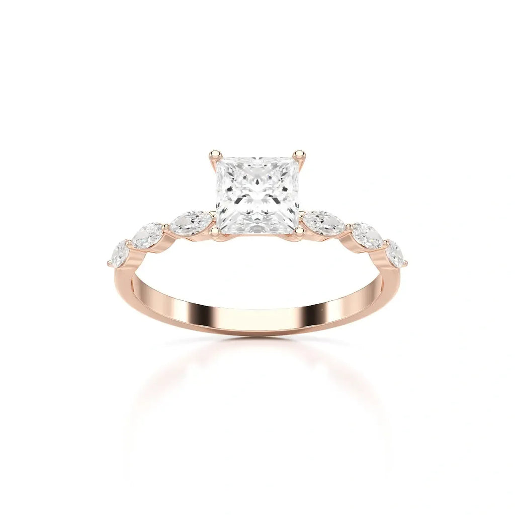 Princess & Marquise Ring