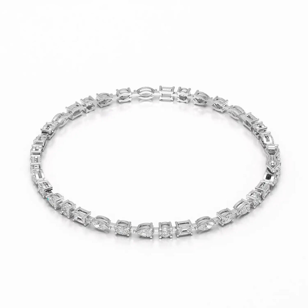 Fancy Shape Tennis Bracelet