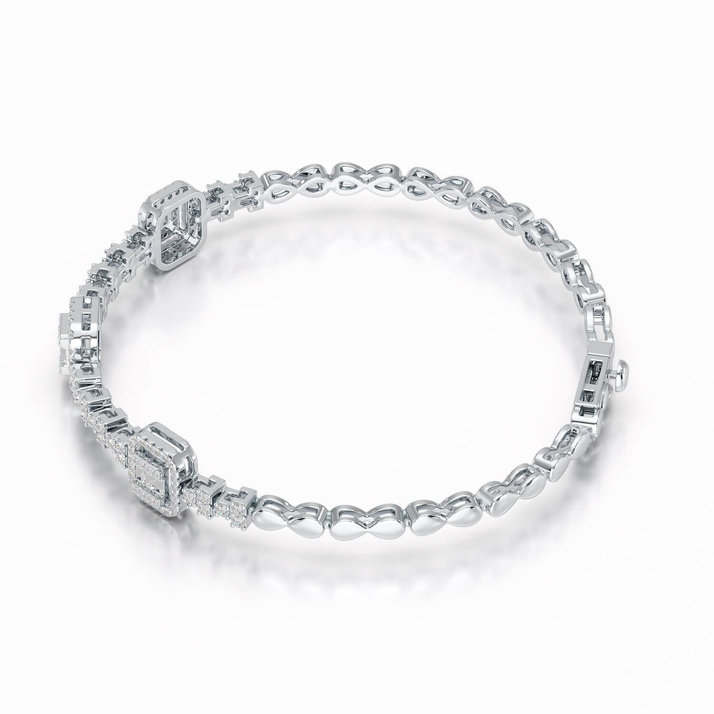 1.13 Carat Baguette Bracelet