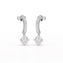 Load image into Gallery viewer, 1.41 Carat Dangle Earrings