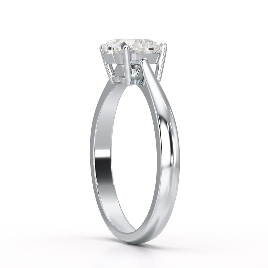 1 Carat Heart Shape Solitaire