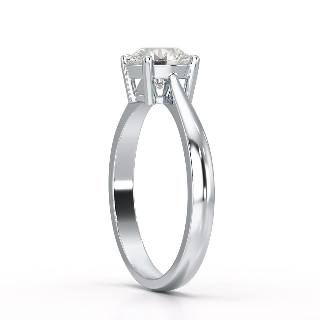 1 Carat Round Solitaire