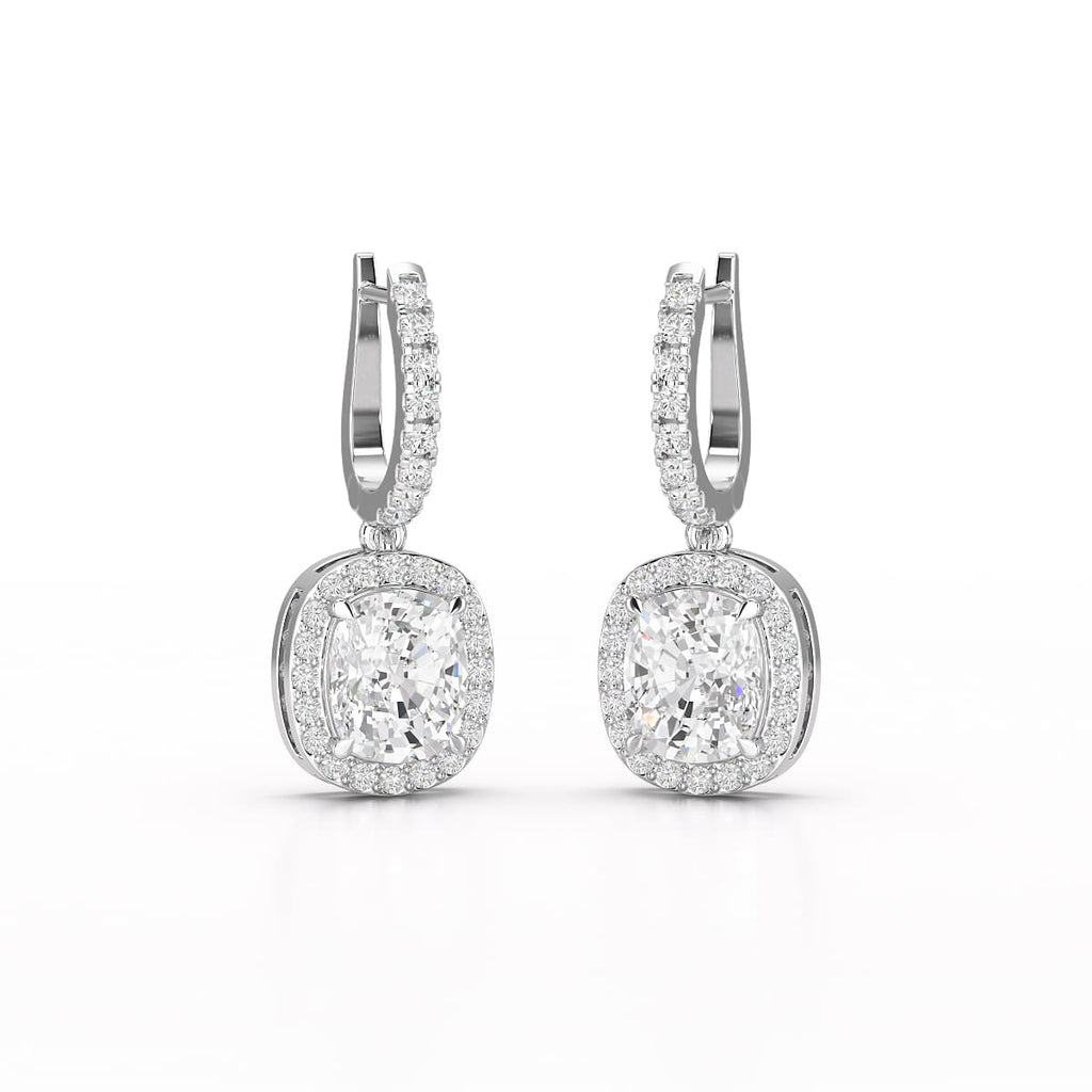 2.34 Carat Fancy Shape Earrings