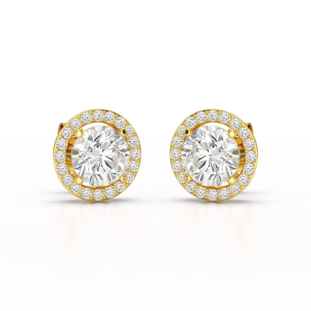 Fancy Shape Diamond Earrings