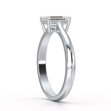 Load image into Gallery viewer, 1 Carat Emerald Shape Solitaire