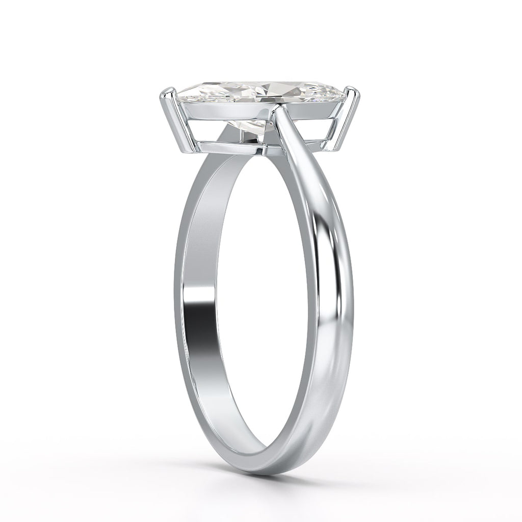 1 Carat Marquise Shape Solitaire