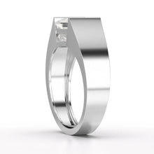 Load image into Gallery viewer, Princess Cut Men’s Ring