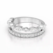 Load image into Gallery viewer, 1 Carat Marquise &amp; Round