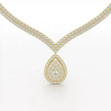 Load image into Gallery viewer, 23.5 Carat Round Diamonds Necklace