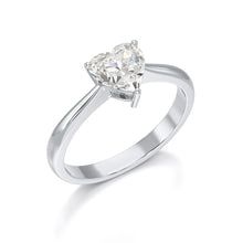 Load image into Gallery viewer, 1 Carat Heart Shape Solitaire