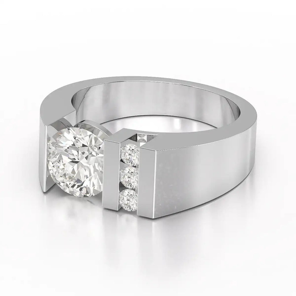 Round Shape Men’s Ring