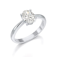 Load image into Gallery viewer, 1 Carat Oval Shape Solitaire