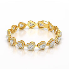 Load image into Gallery viewer, 17.4 Carat Heart Shape Bracelet