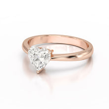 Load image into Gallery viewer, 1 Carat Heart Shape Solitaire