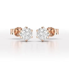 Load image into Gallery viewer, 1.68 Carat Round Studs