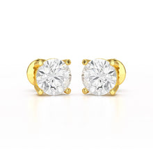 Load image into Gallery viewer, 2 Carat Round Studs