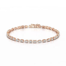 Load image into Gallery viewer, Fancy Shape Tennis Bracelet