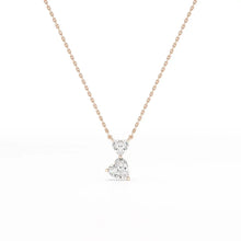 Load image into Gallery viewer, Double Heart Cut Pendant