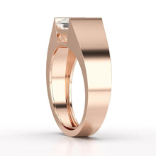 Load image into Gallery viewer, Princess Cut Men’s Ring