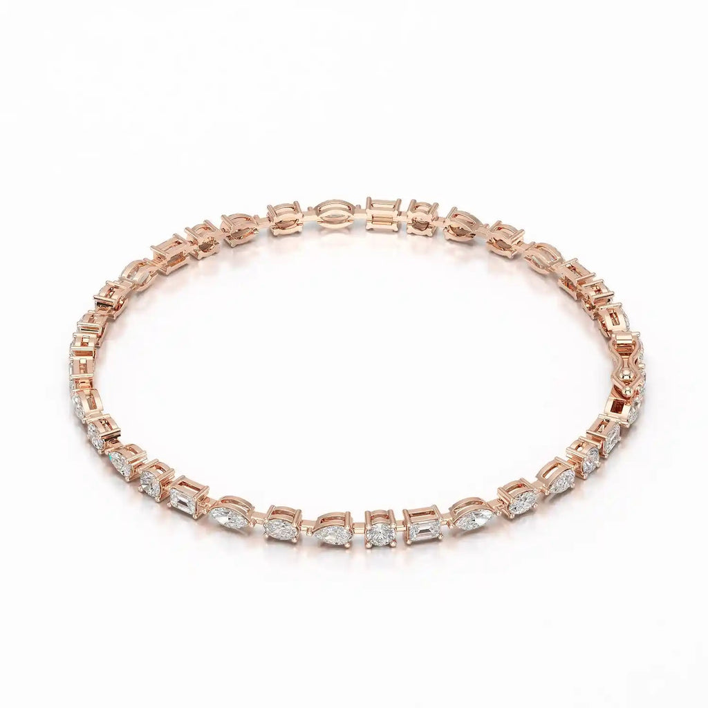 Fancy Shape Tennis Bracelet