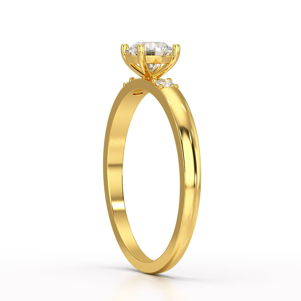 Round Trilogy Ring