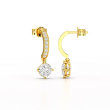Load image into Gallery viewer, 1.41 Carat Dangle Earrings