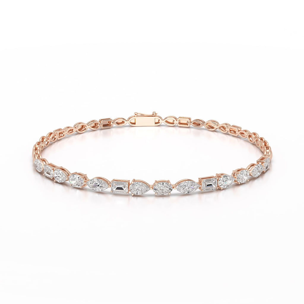 2.23 Carat Fancy Shape Bracelet